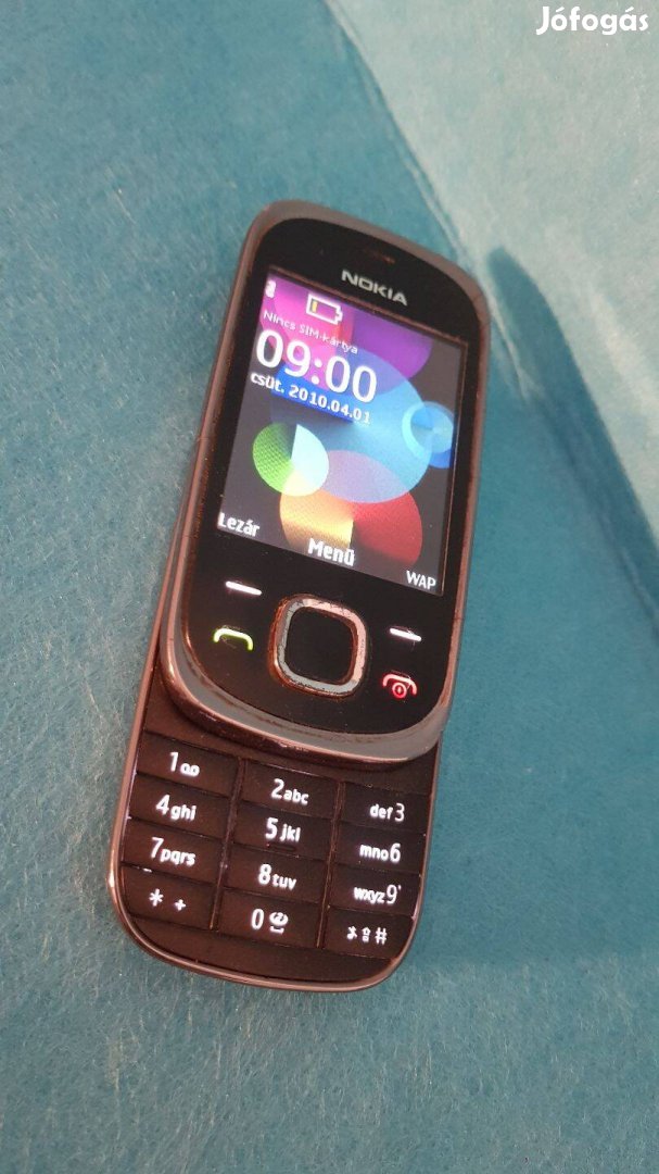 Nokia 7230 kártyafüggetlen csúszkás mobiltelefon eladó