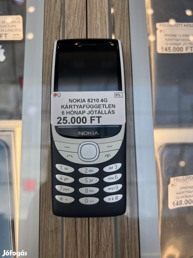 Nokia 8210 4G Dual Sim 4 GB, 12 hó garancia