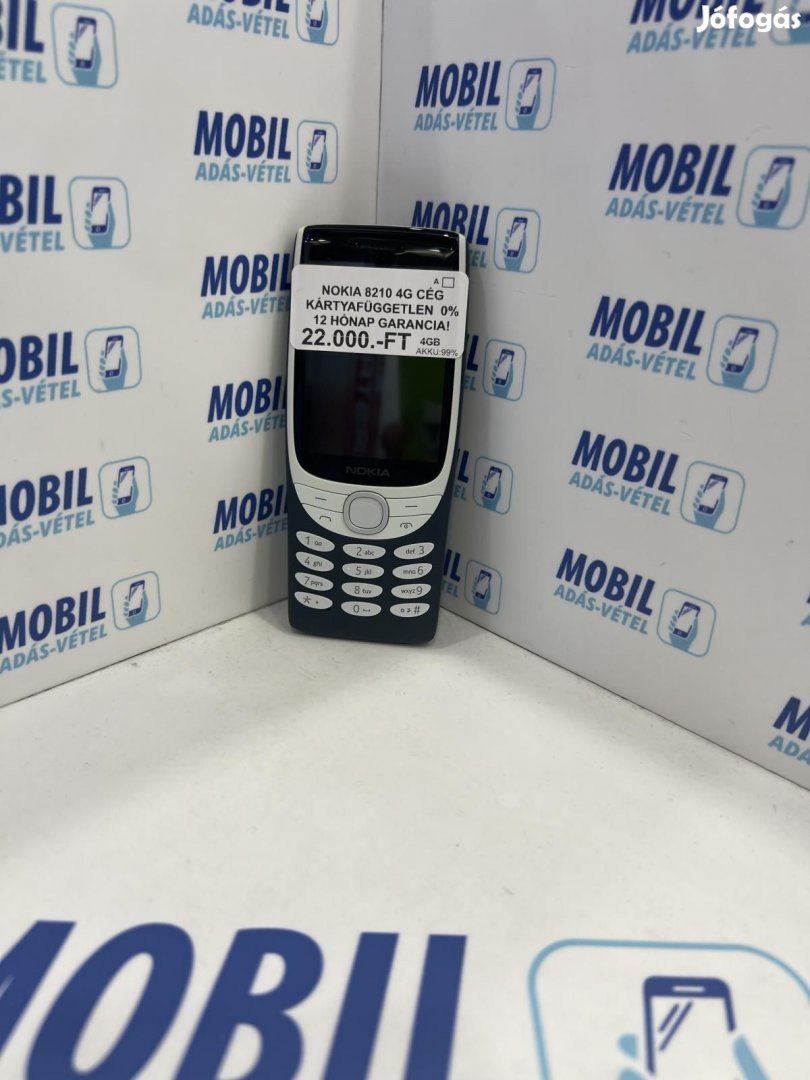 Nokia 8210 4G Dual Sim 4 GB, 12 hó garancia