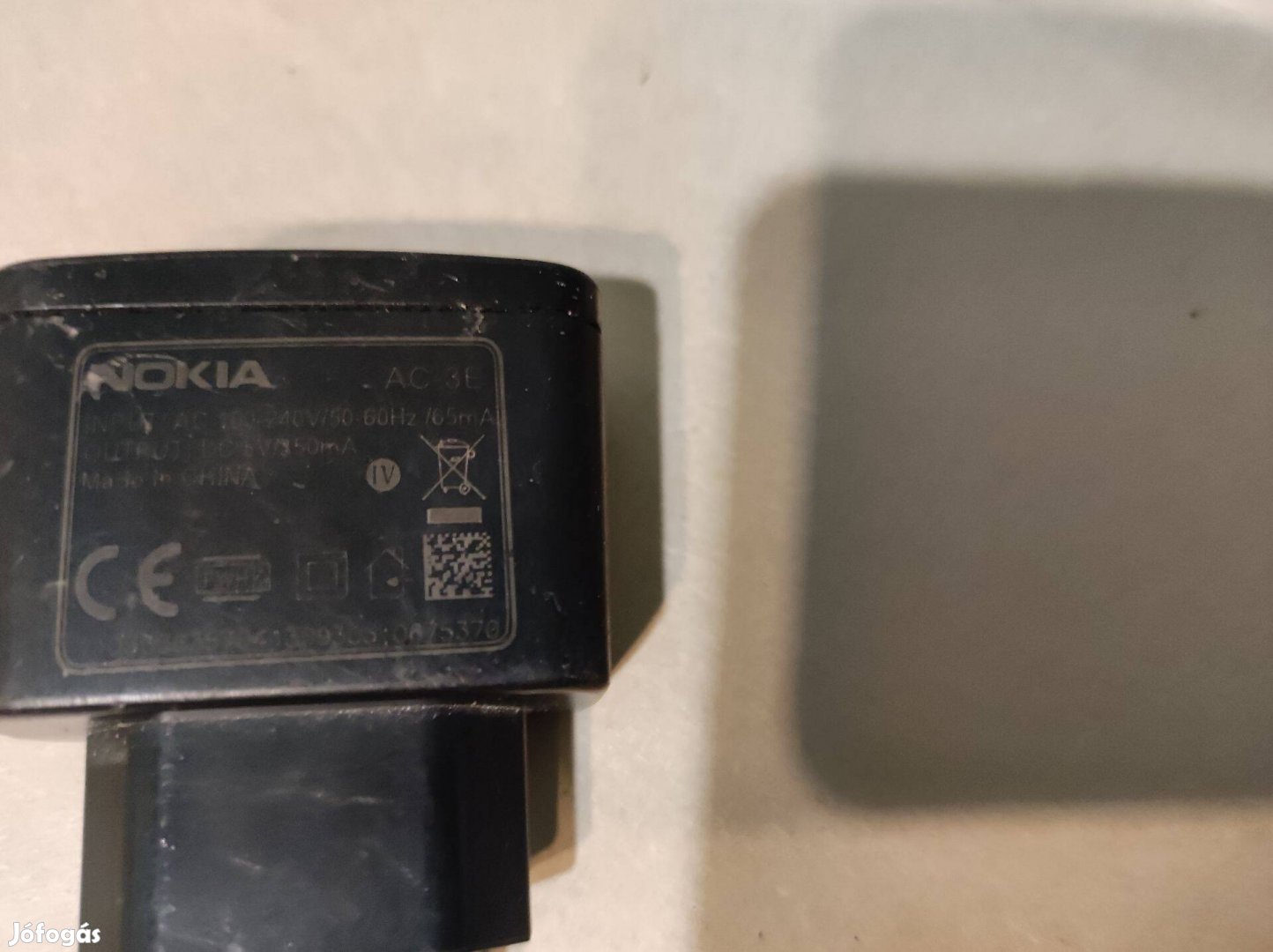 Nokia AC 3E vékonytűs töltő eladó