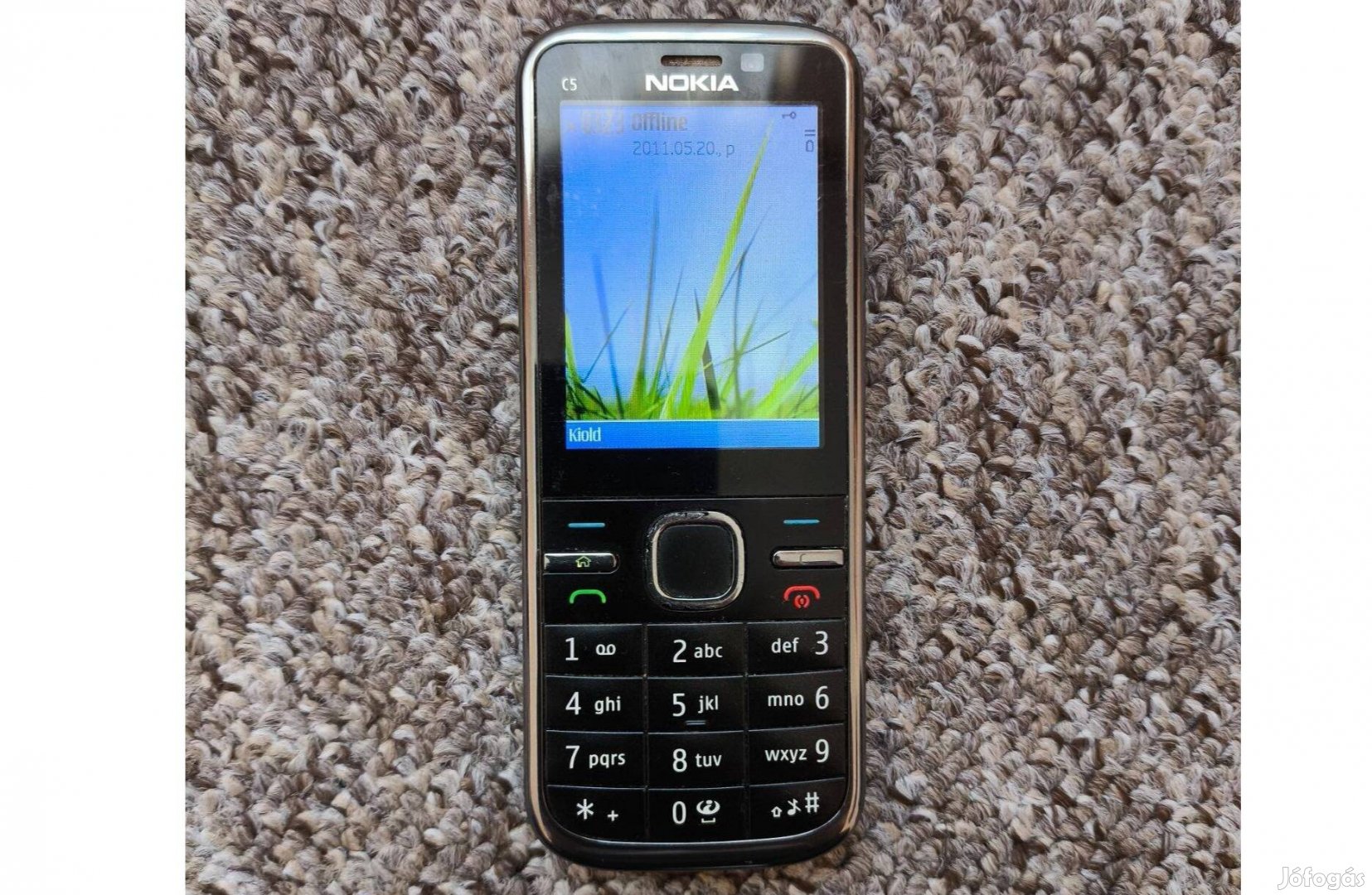 Nokia C5-00 magyar nyelvű mobiltelefon szép állapotban