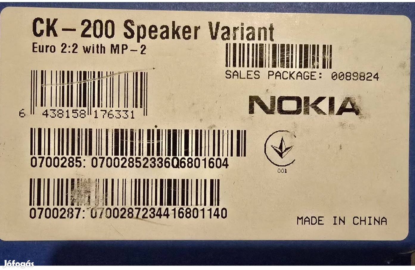 Nokia CK-200 Bluetotth Kihangosító