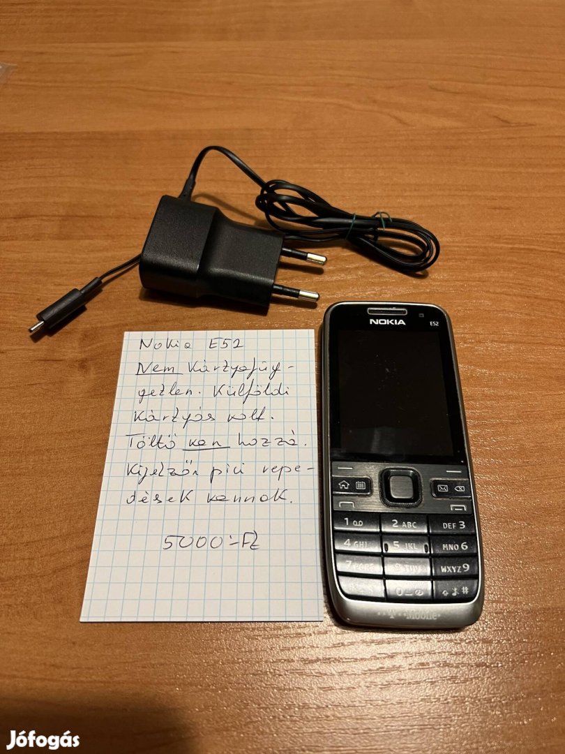 Nokia E52 nem kártyafüggetlen 