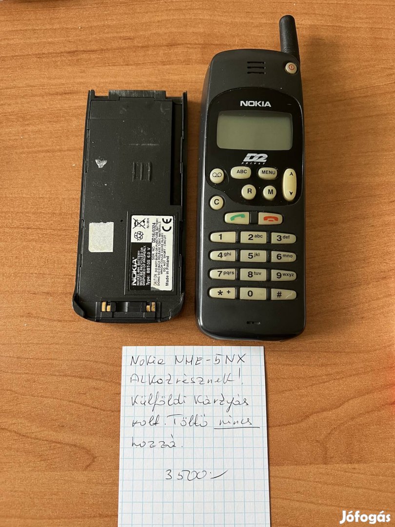 Nokia NHE-5NX Alkatrésznek 