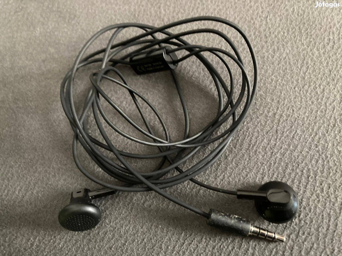 Nokia WH-109 fekete gyári sztereo headset