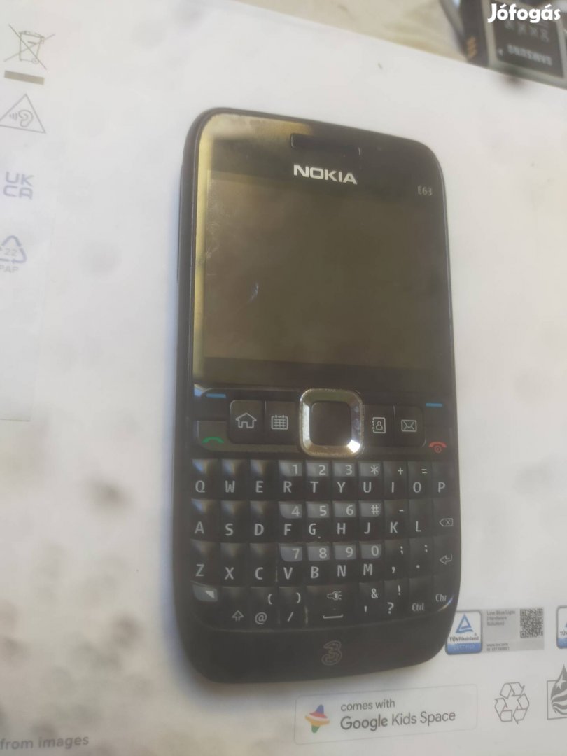 Nokia  E63 Halozatfüggö