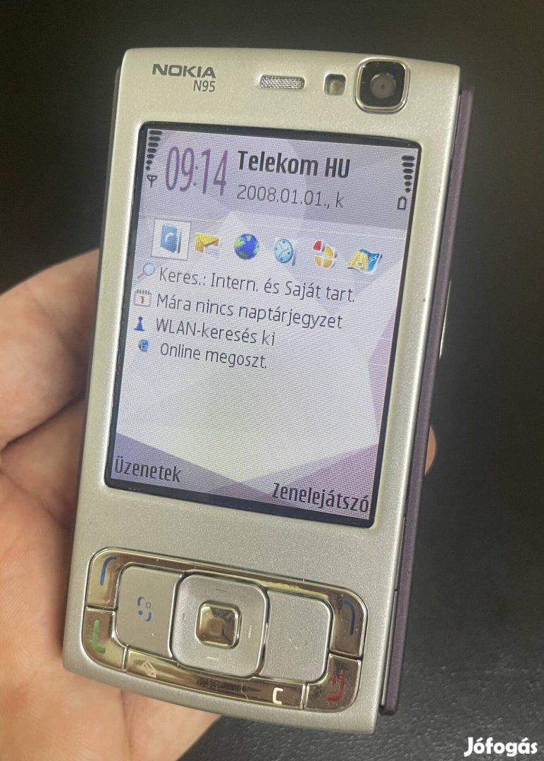 Nokia n95 telekomos , újszerű !