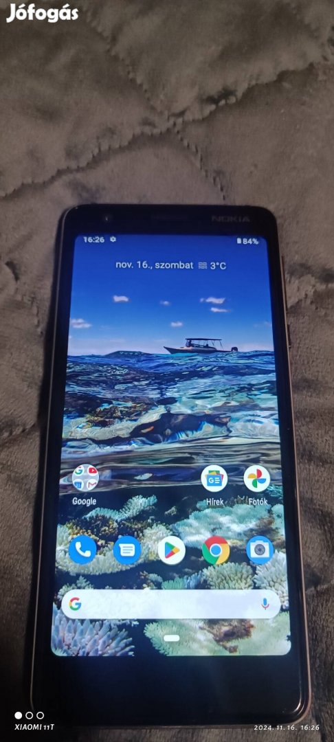 Nokia ta - 1063 android one, dupla sim, újszerű hibátlan. Posta 