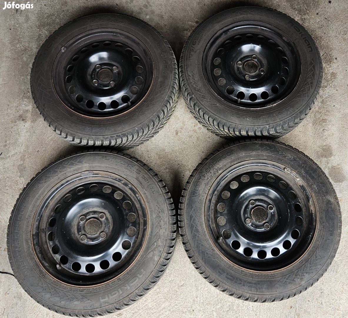 Nokian 185/65 R15 téli kerék, gumi, felni 6Jx15H2 ET49
