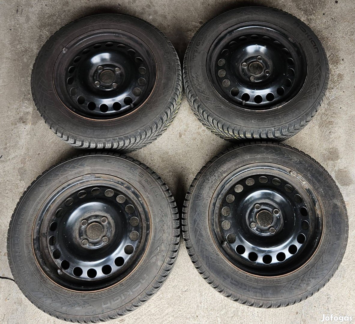 Nokian 185/65 R15 téli kerék, gumi, felni 6Jx15H2 ET49
