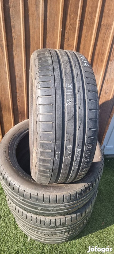 Nokian 255/50 R19 5-6mm 2017-es Nyári Gumiabroncs 4db #38