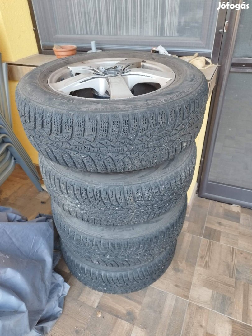 Nokian WR D4 195/65 téligumi Dezent felnivel 4db 