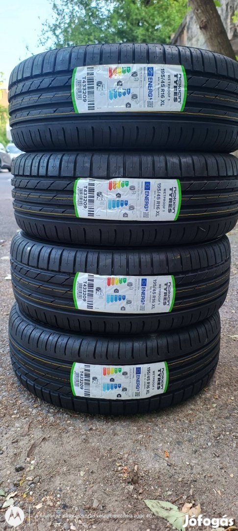 Nokian Wetproof1 vadiuj nyáriszett elado 195/45/16
