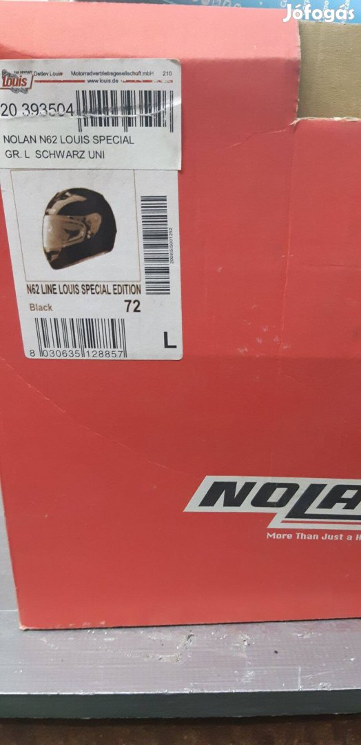 Nolan N62 Louis special L bukósisak sisak motor