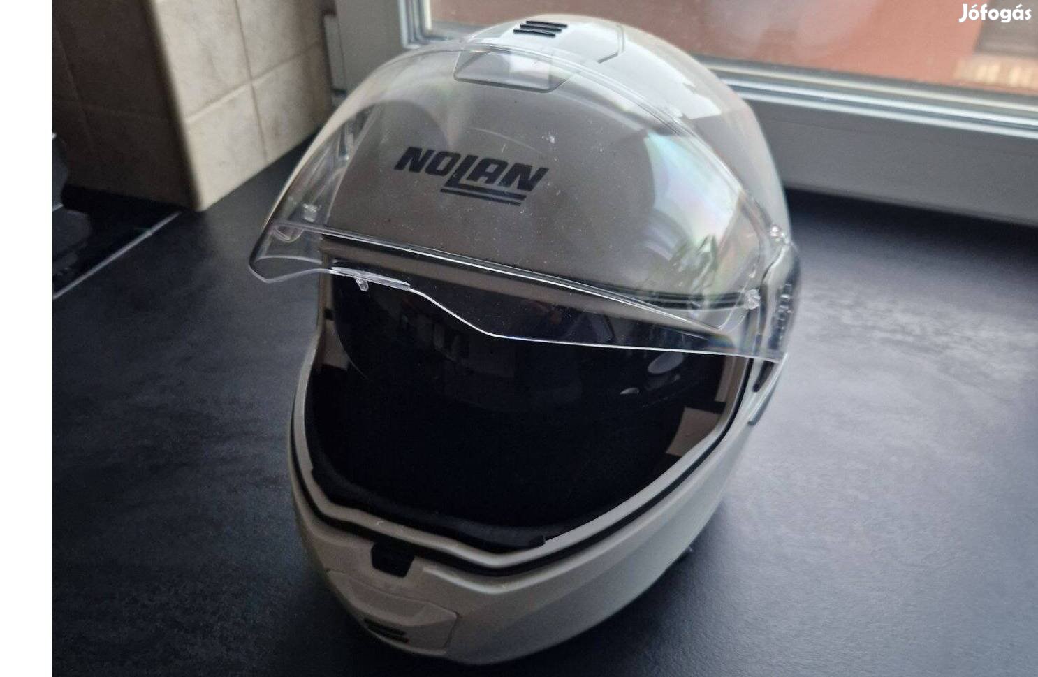 Nolan (N100-5-CON-NC-28-S) bukósisak, fehér, S-es méret