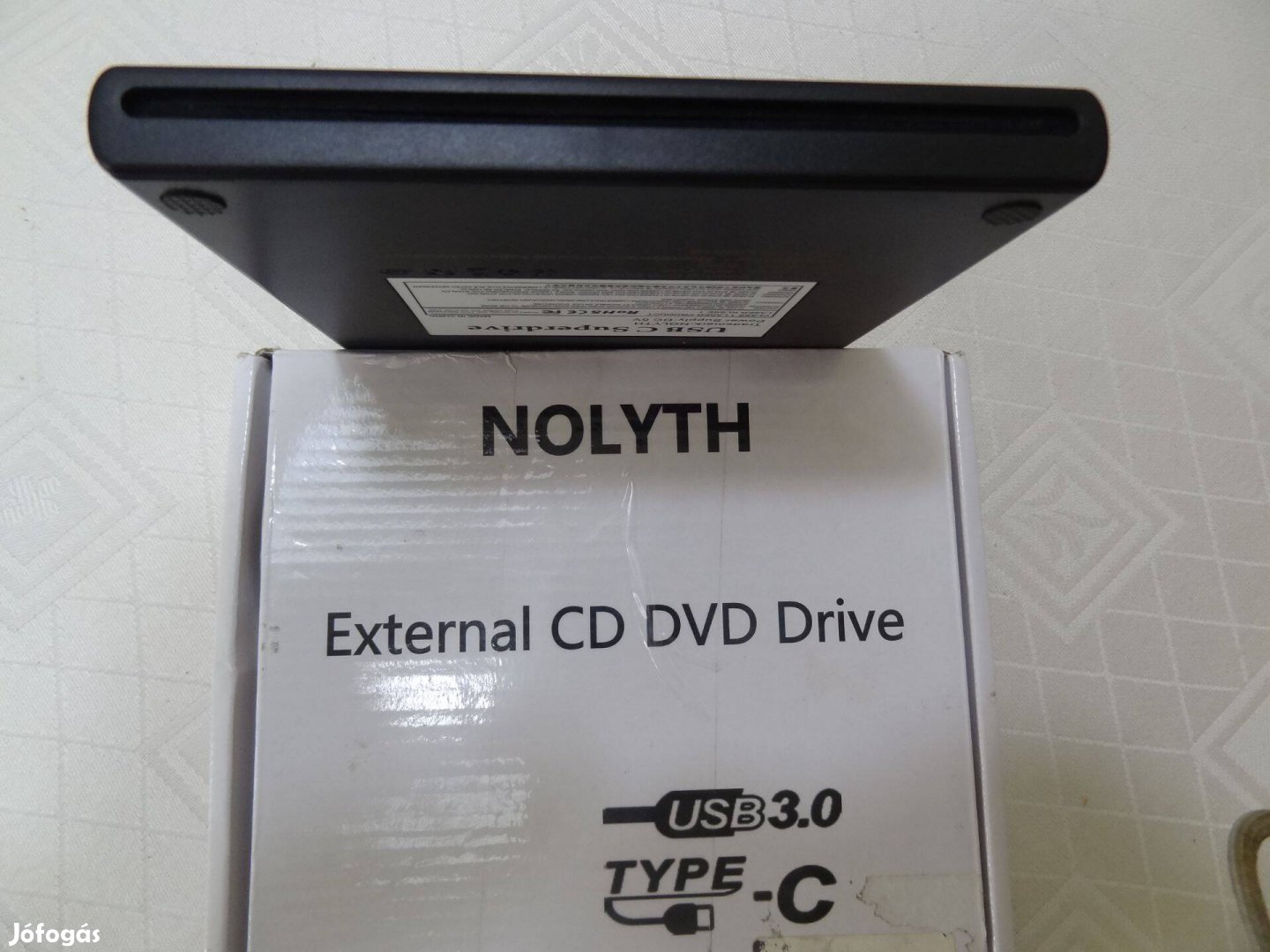 Nolyth külső CD-DVD optikai meghajtó