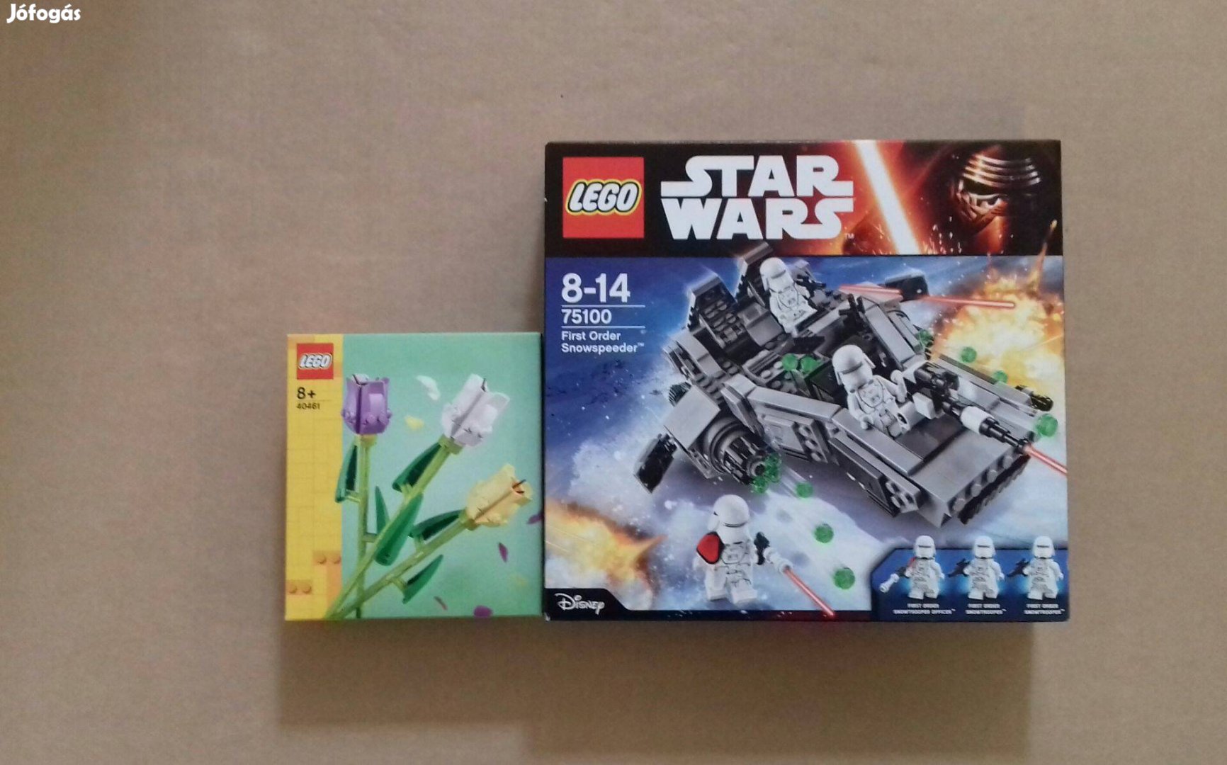 Nőnapra: bontatlan Star Wars LEGO 75100 Hósikló + 40461 Tulipán Fox.ár