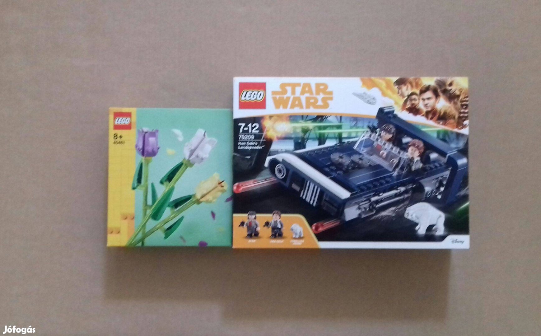 Nőnapra: bontatlan Star Wars LEGO 75209 Han Solo siklója + 40461 Foxár