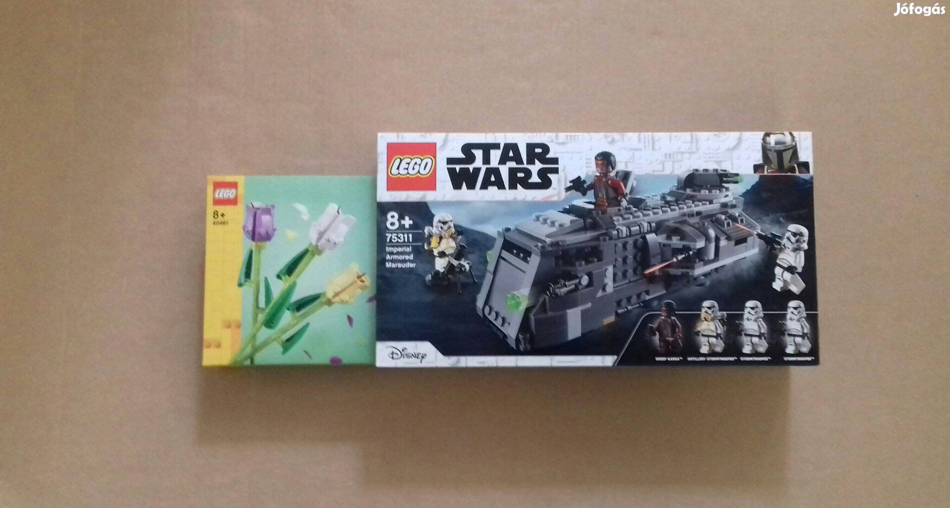 Nőnapra: bontatlan Star Wars LEGO 75311 Birodalmi martalóc + 40461 Fox