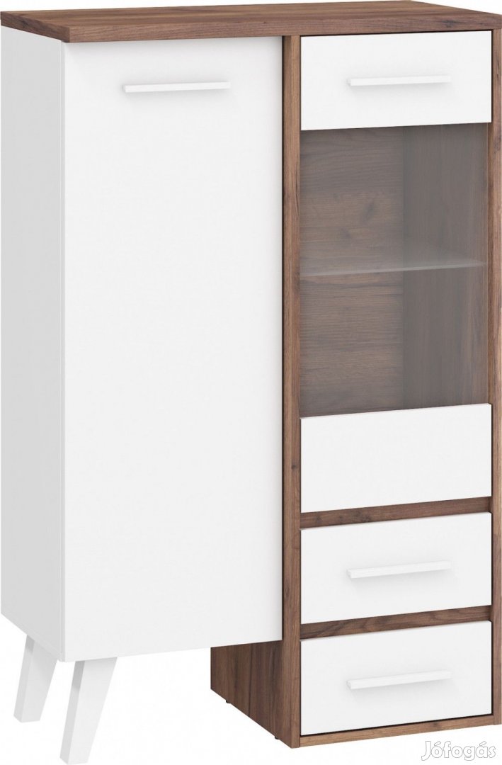 Nor-223 fehér könyvespolc