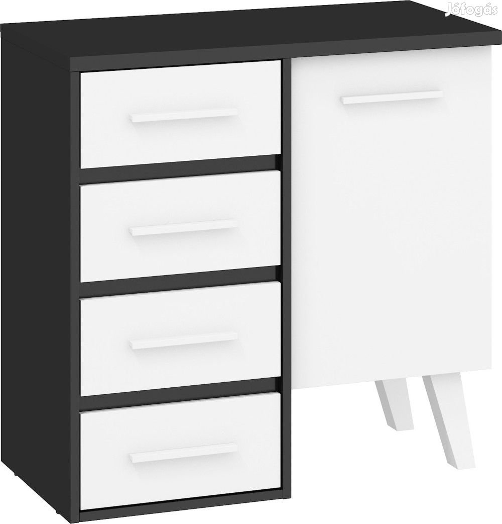 Nor-766 fekete komód