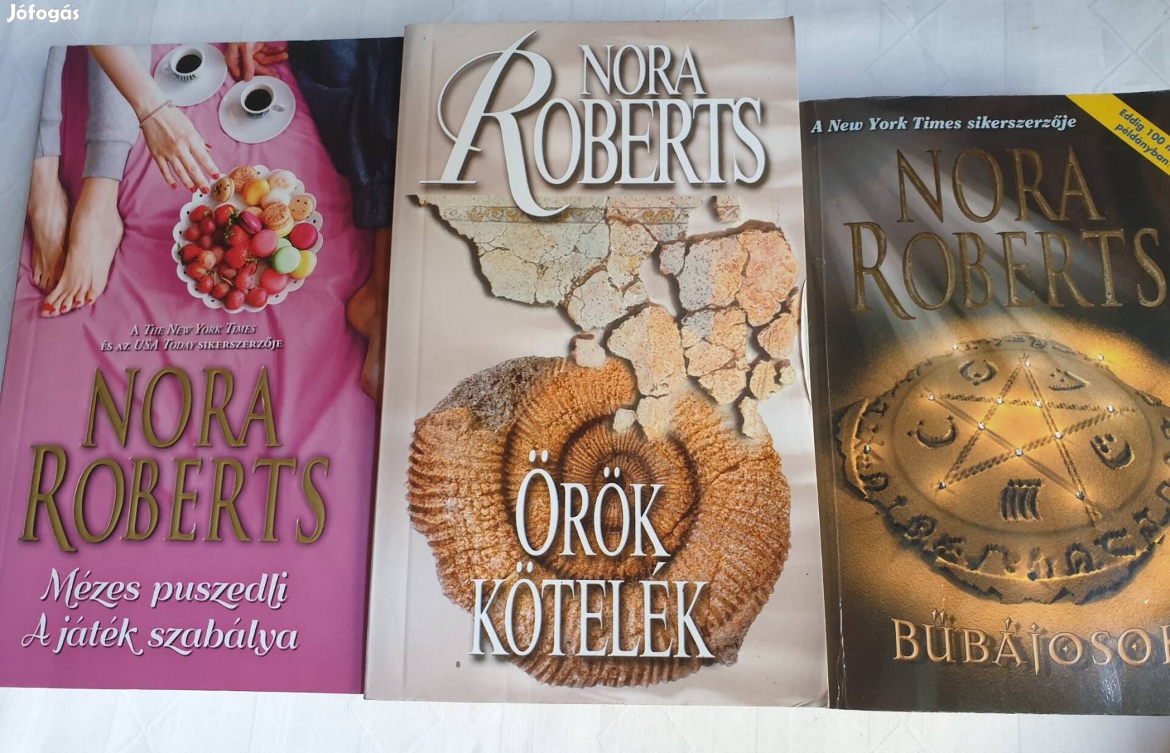 Nóra Roberts könyvcsomag eladó Xl.ker 