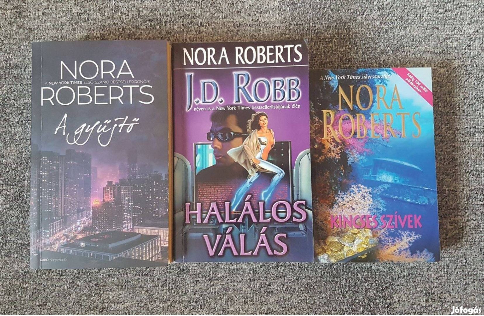 Nora Roberts könyvek