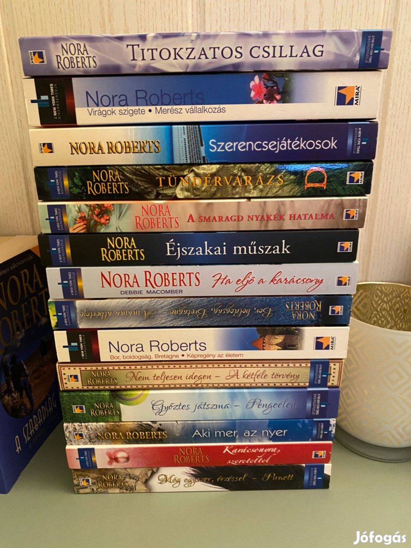 Nora Roberts könyvek