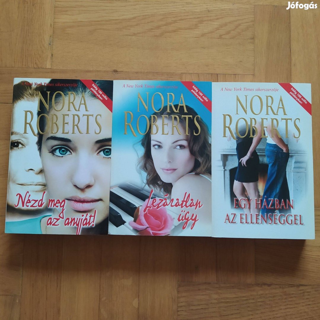 Nora Roberts regények (3db)