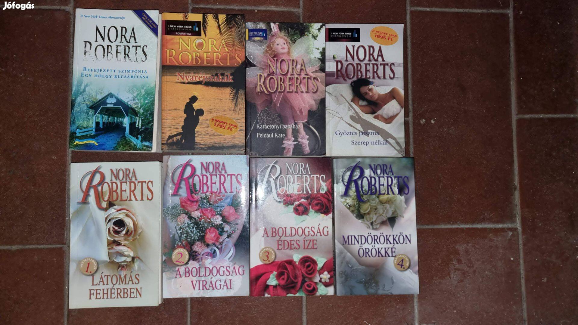Nora Roberts romantikus könyvek