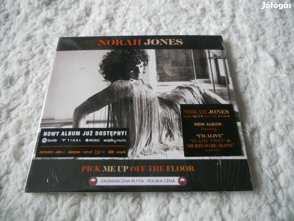 Norah Jones : Pick me up off the floor CD ( Új, Fóliás)