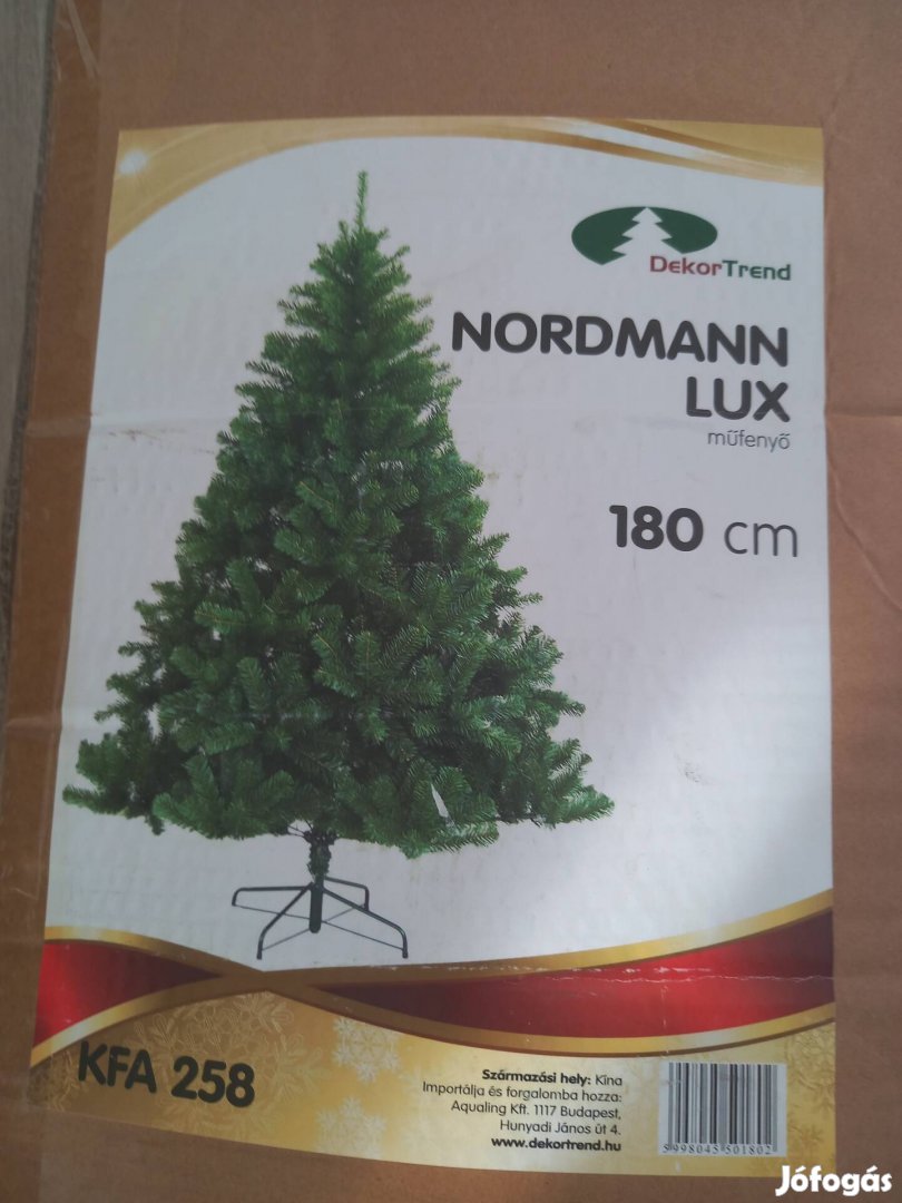 Nordmann Lux műfenyő 180cm Dekortrend 