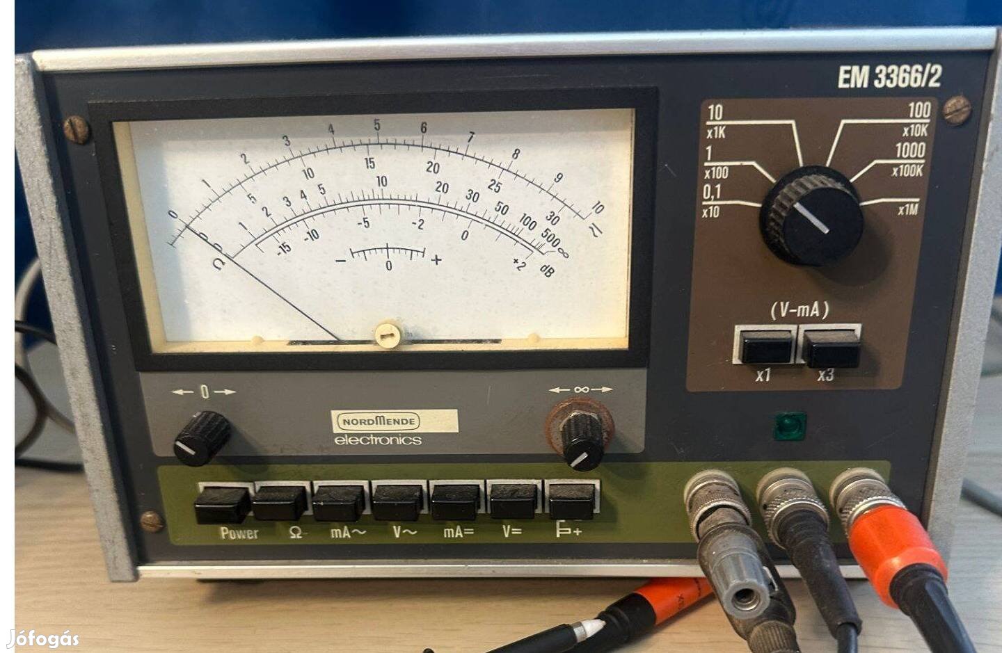 Nordmende EM 3366/2 mérőműszer mérő multimeter