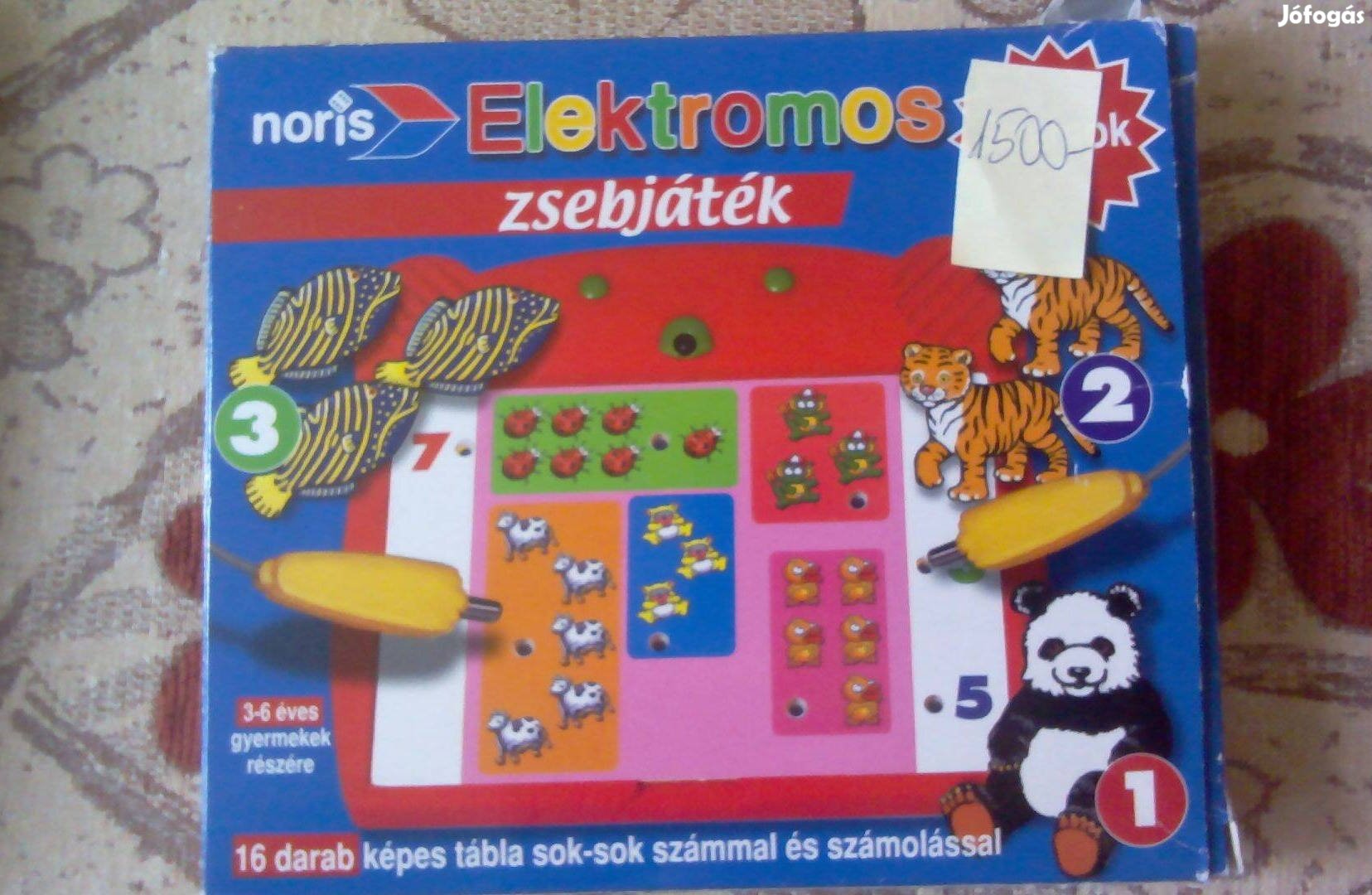 Noris Elektromos Zsebjáték MATEK