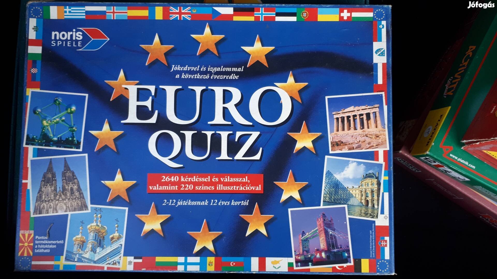 Noris Euro-Quiz társasjáték