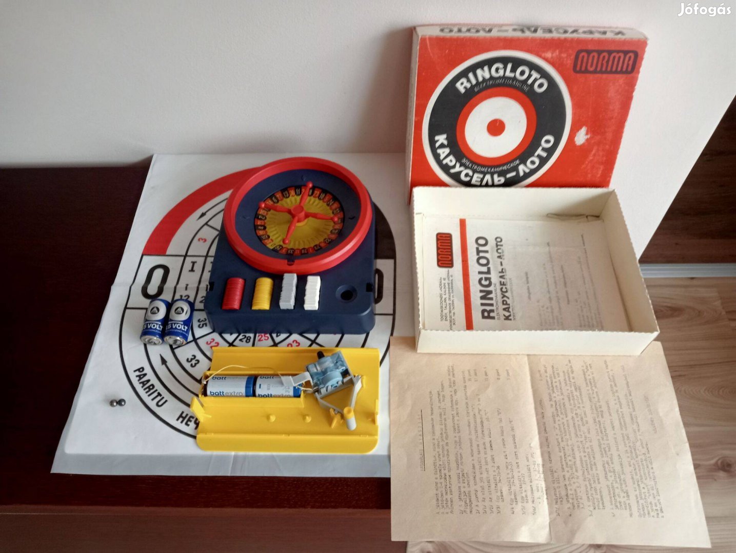 Norma szovjet rerto elektromos roulette játék Működik