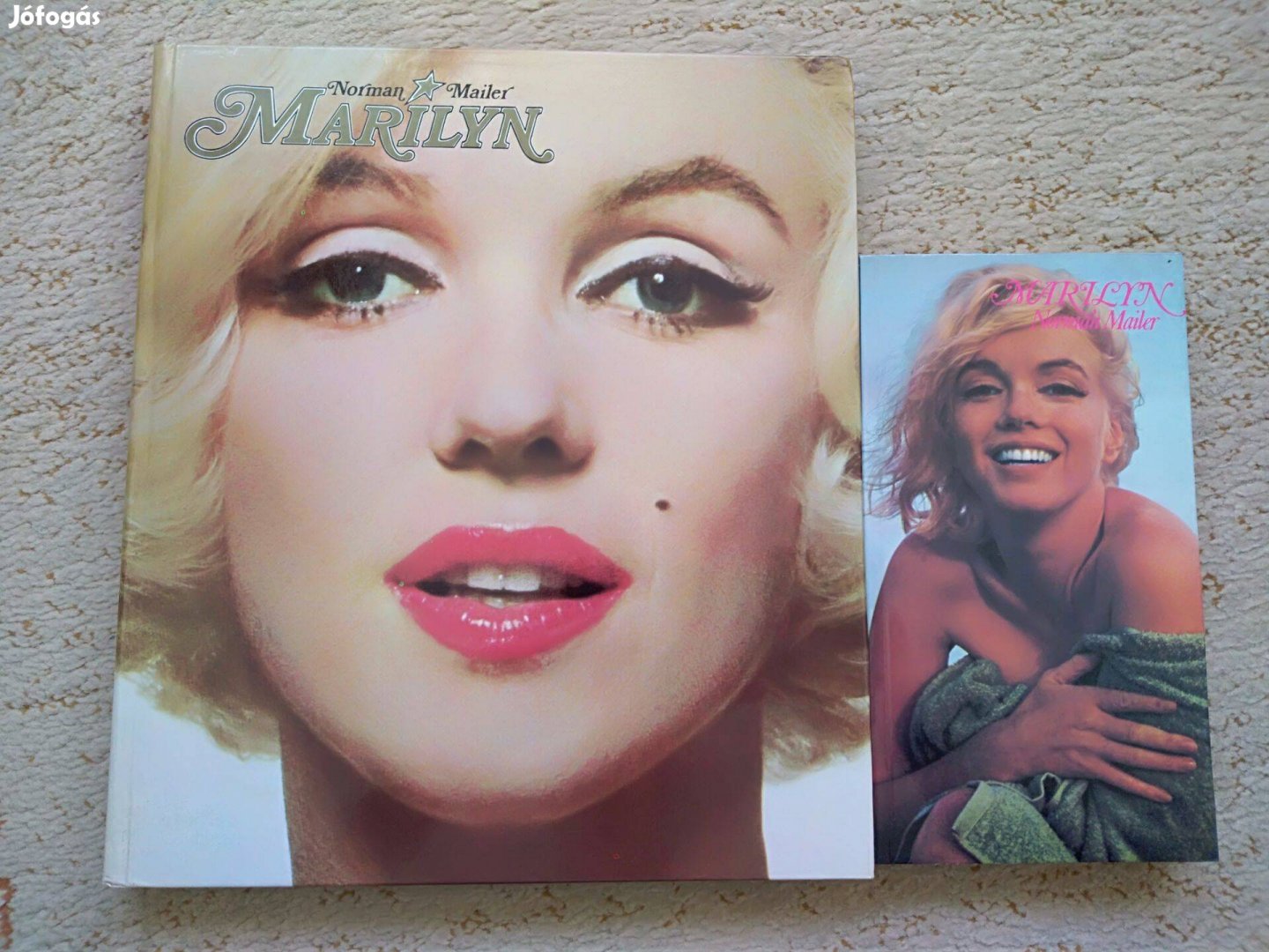 Norman Mailer: Marilyn Monroe album és könyv (1973, Corvina)