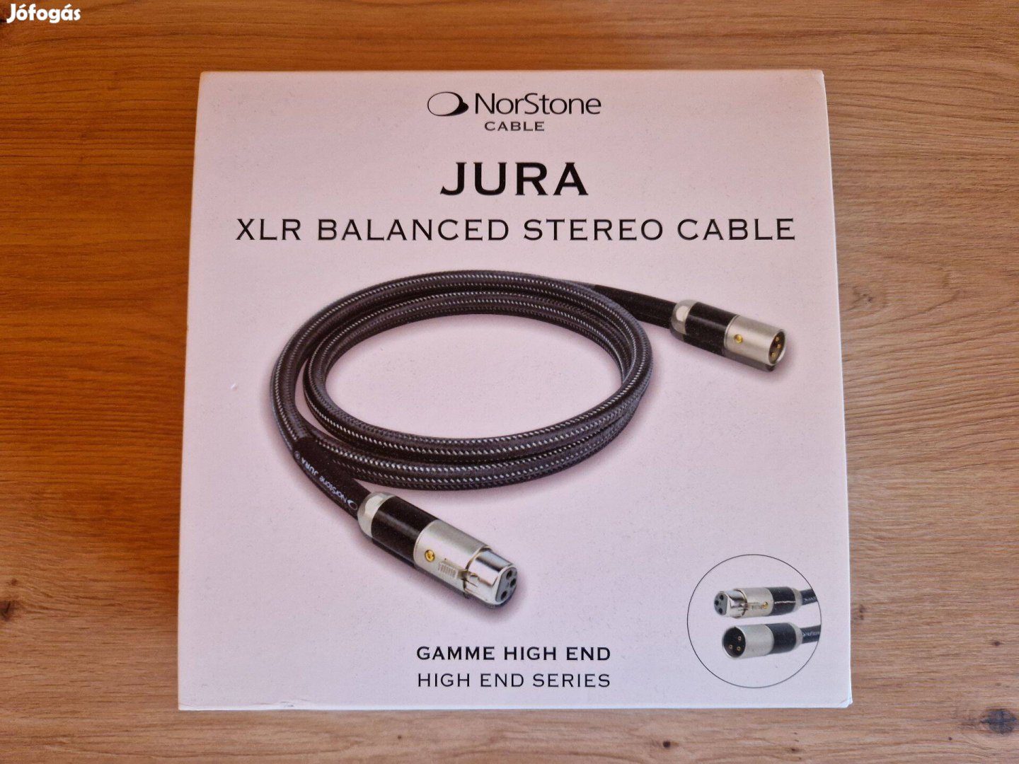 Norstone Jura XLR audio összekötő kábel - 1 m