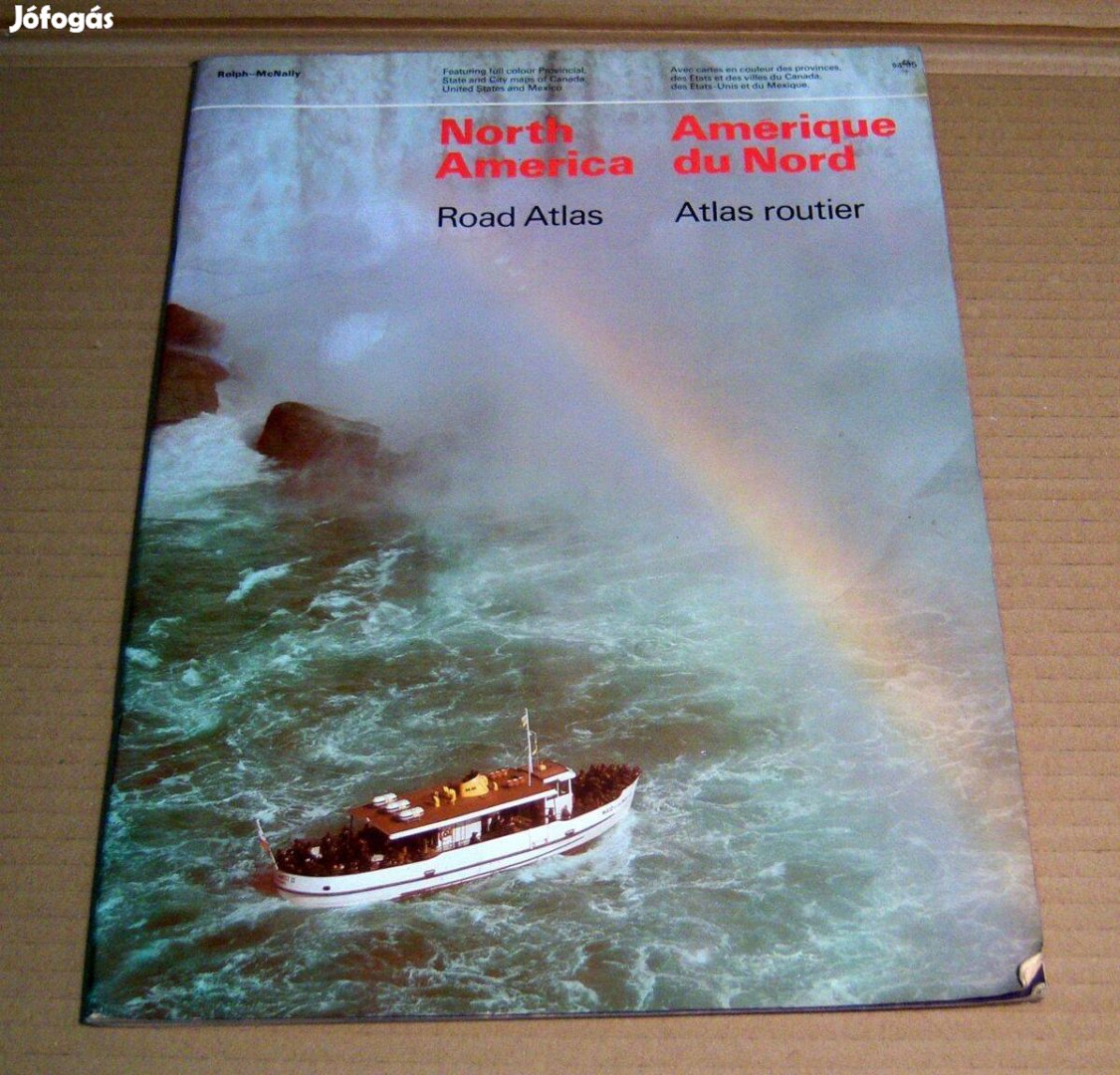 North America Road Atlas (Rolph-Mcnally) kb.1978