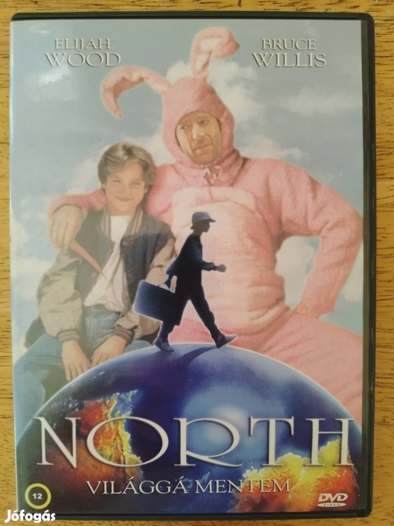 North - világgá mentem újszerű dvd Bruce Willis 