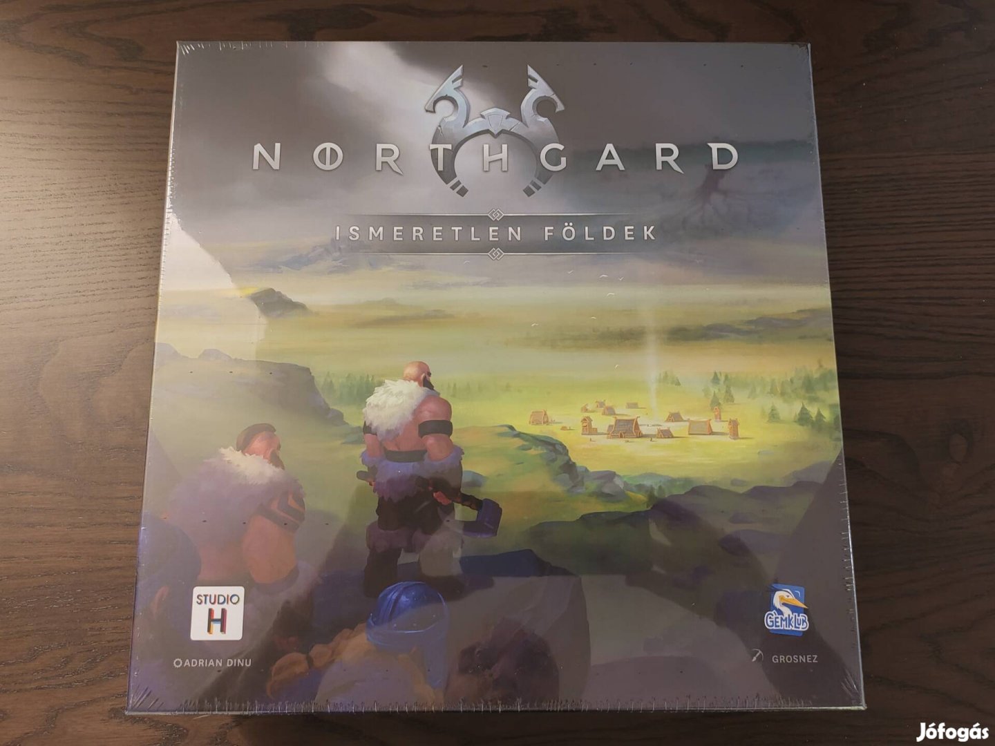 Northgard Ismeretlen Földek bontatlan társasjáték 