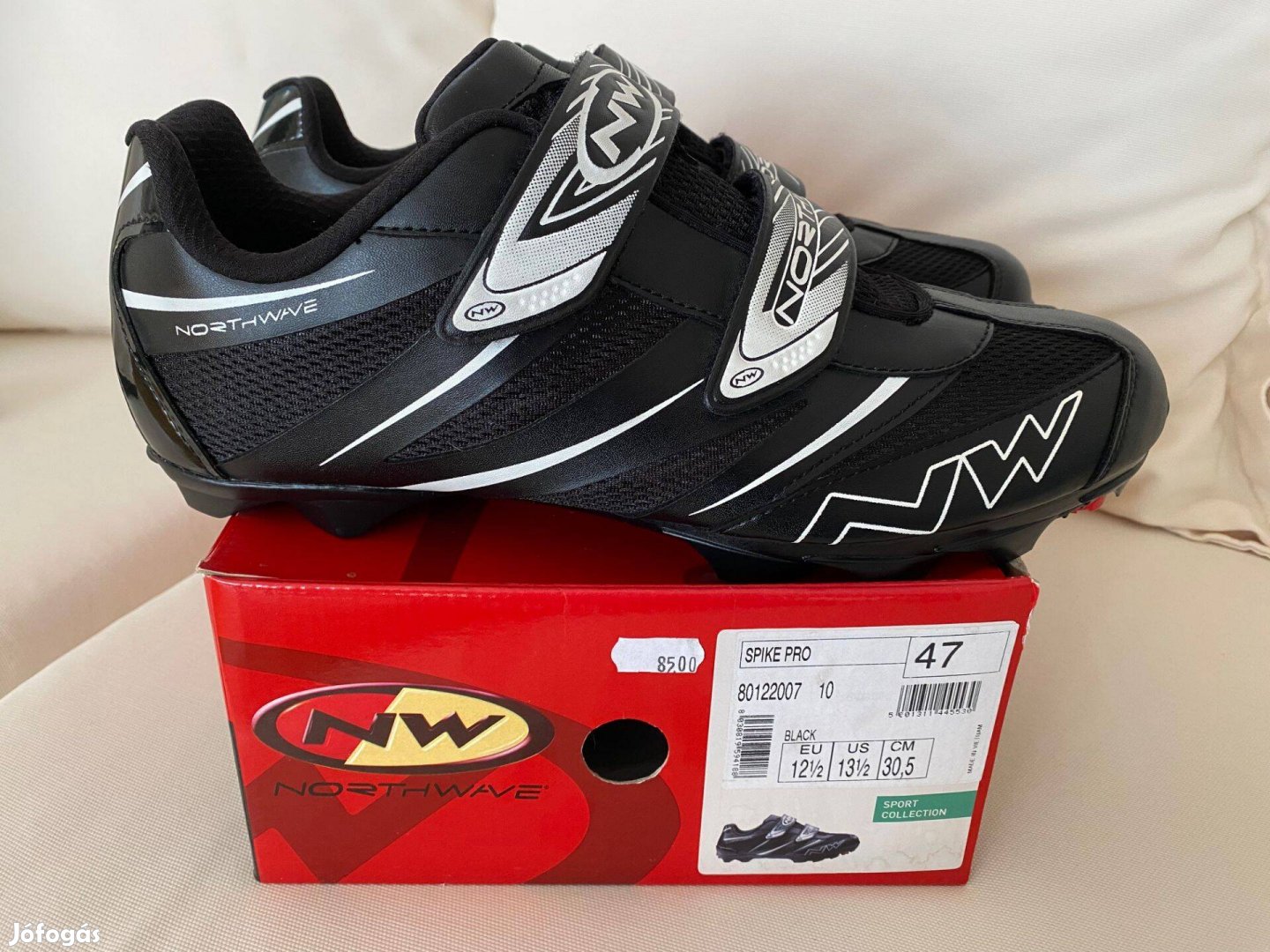 Northwave Spike Pro Kerékpáros Cipő 47 Méret Új Spd Shimano Mtb