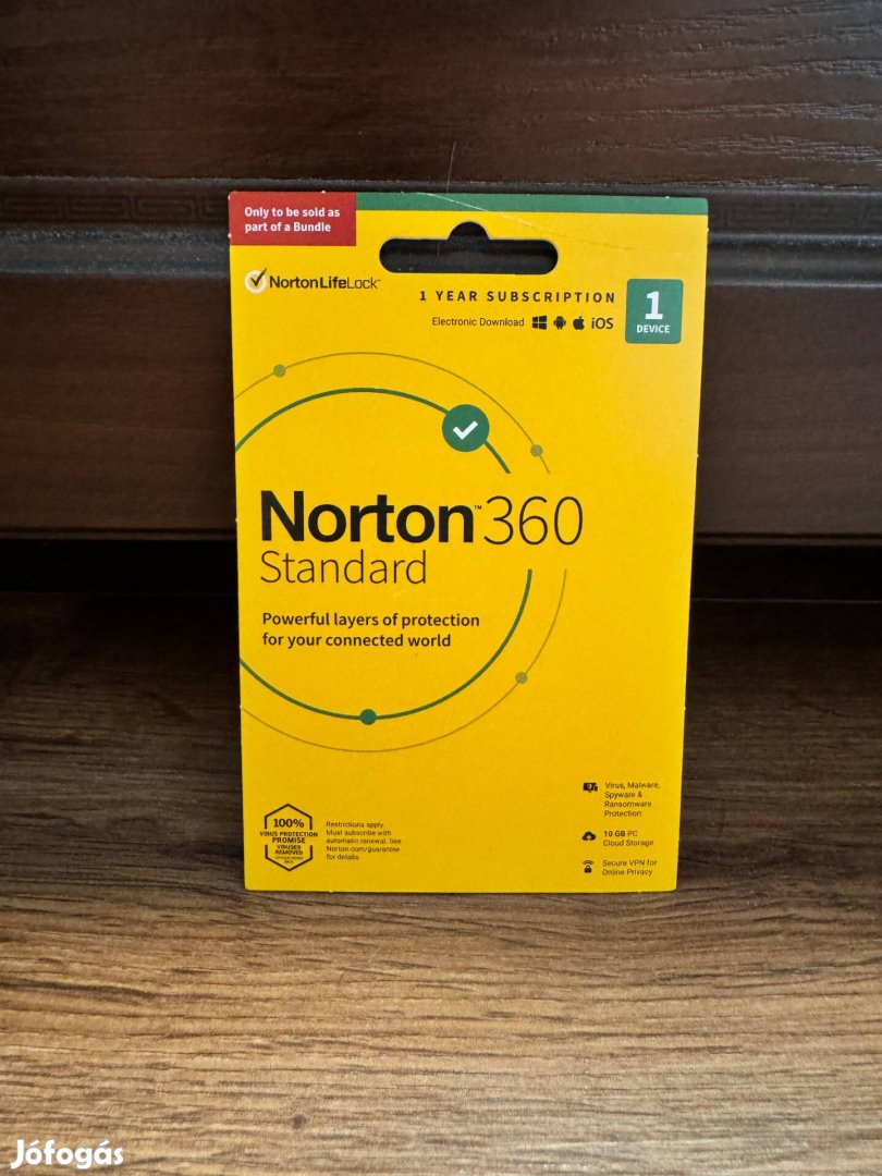 Norton 360 Standard 10GB virusírtó