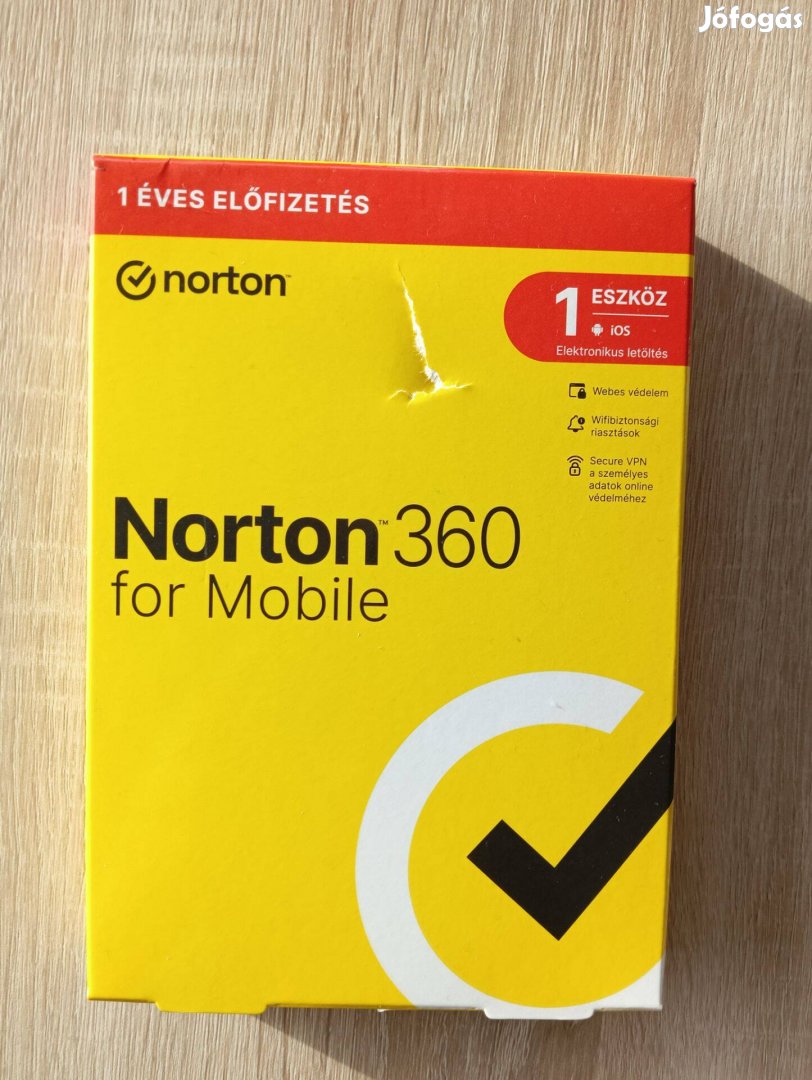 Norton virus védelem 1 éves előfizetés 2