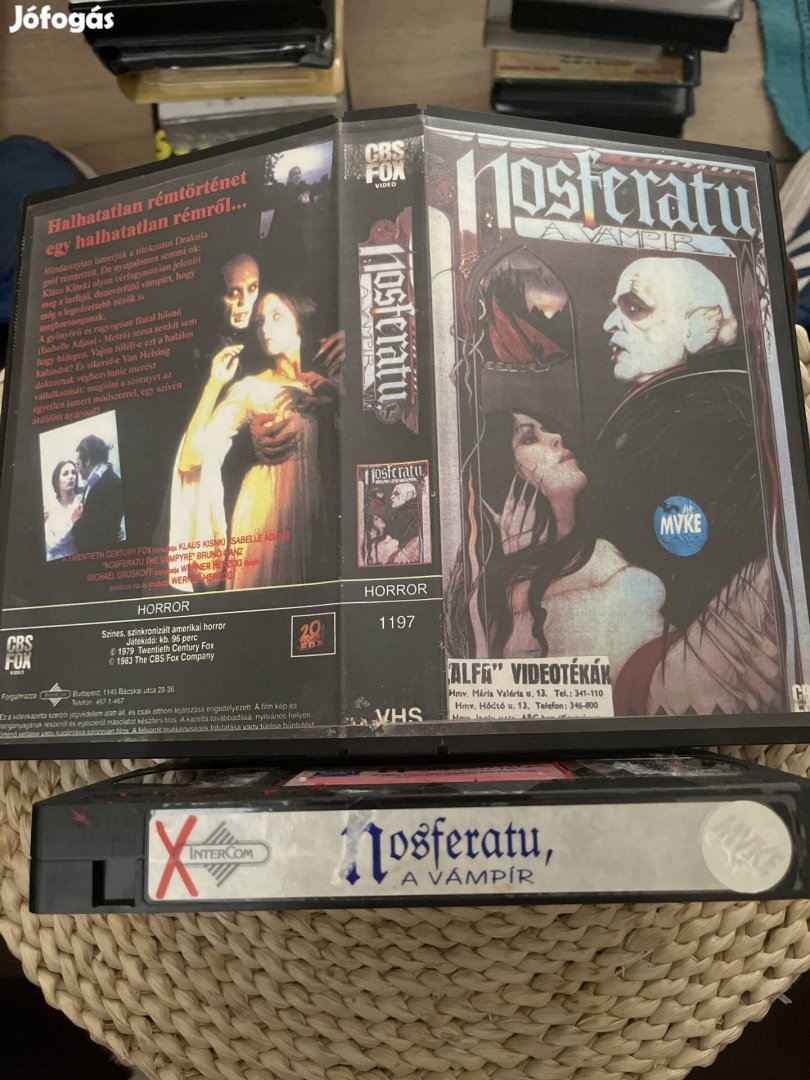 Nosferatu a vámpír vhs m