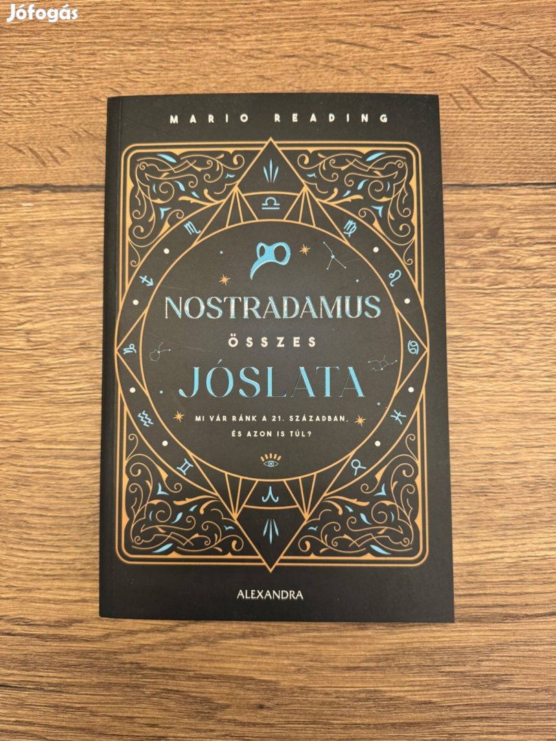 Nostradamus összes jóslata könyv eladó!