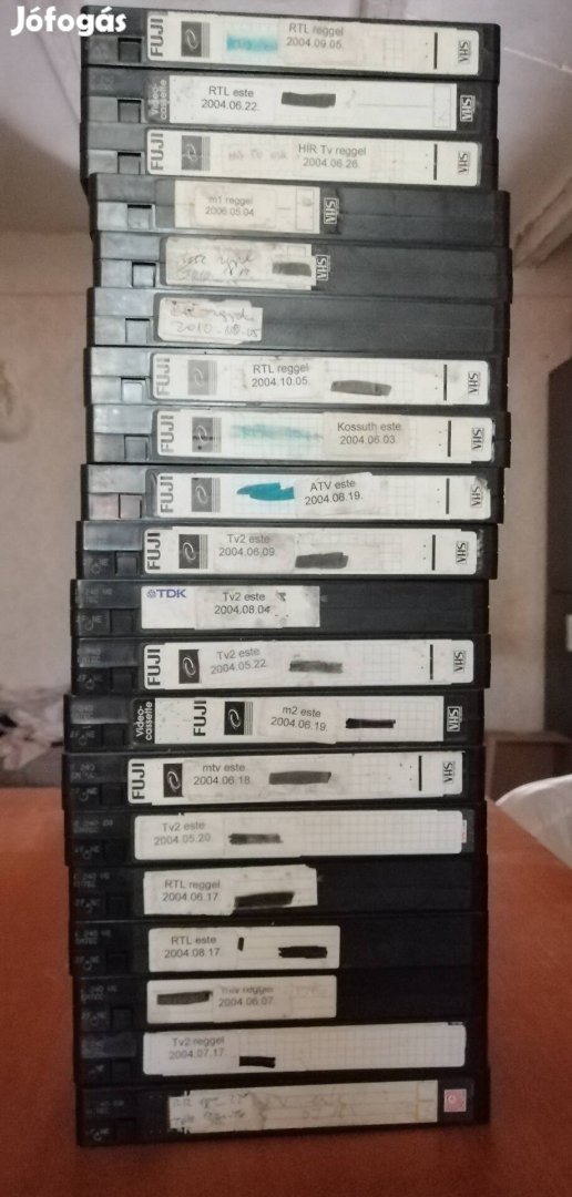 Nosztalgia VHS kazetták 20db