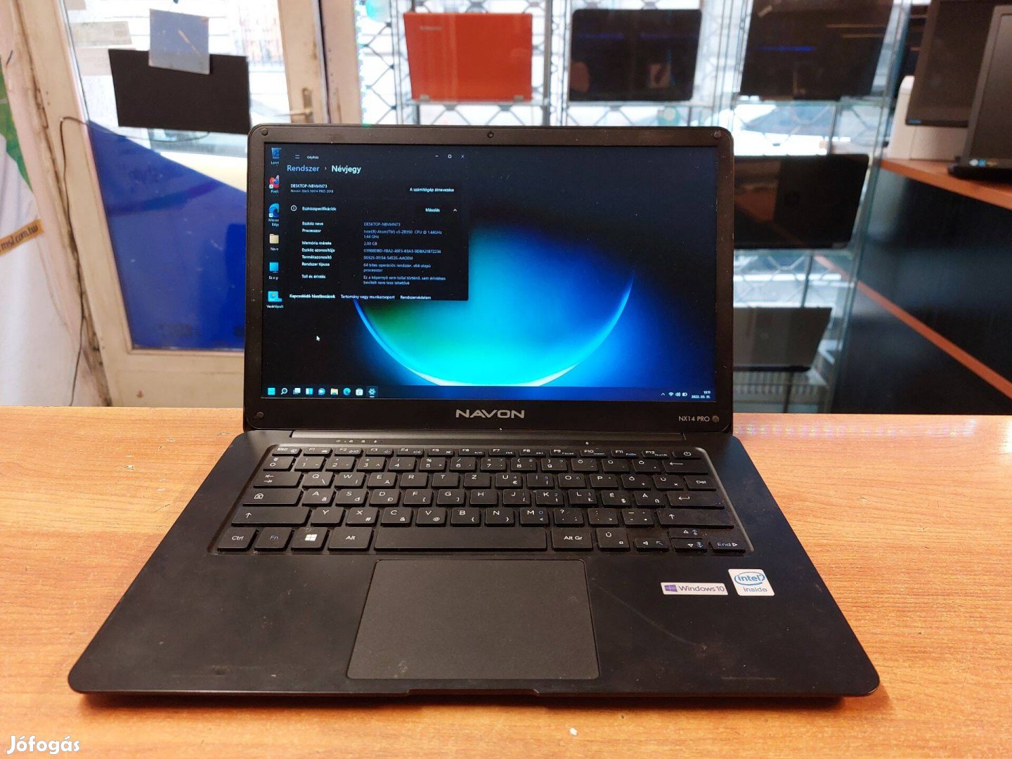 Notebook fillérekért!!! Navon NX14 Pro 4 magos, könnyű kivitel! Akcióó
