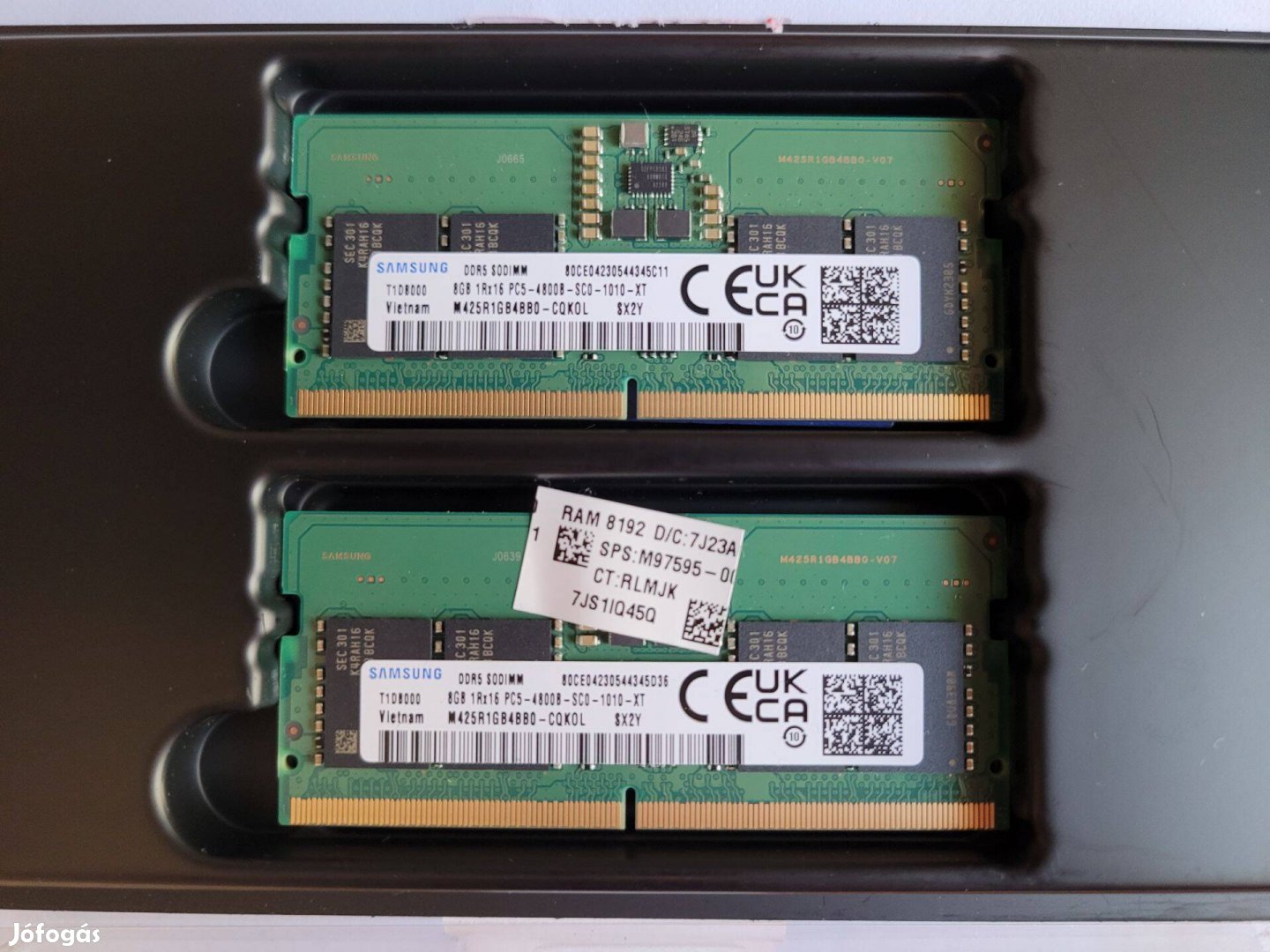 Notebook memória - Samsung 8 GB RAM, DDR5, 4800 MHz