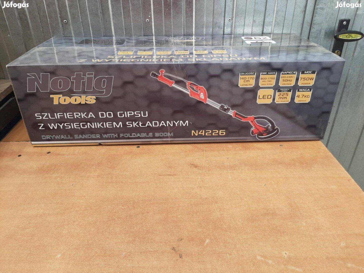 Notig Tools gipszkarton csiszoló, falcsiszoló
